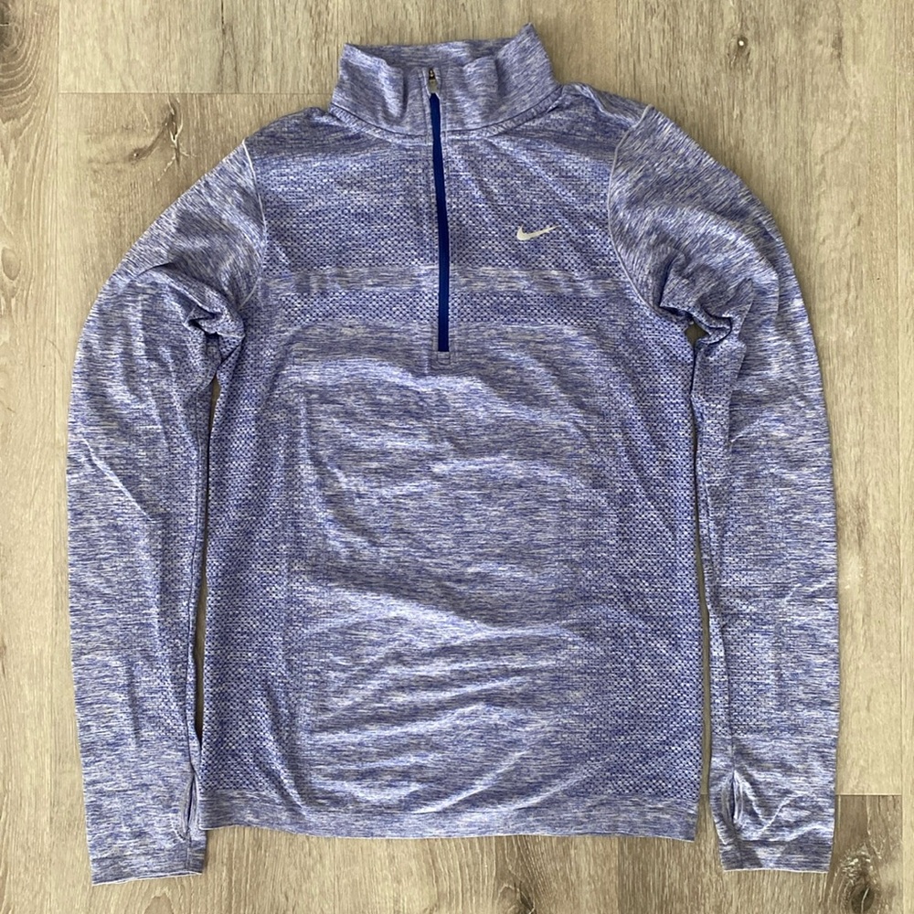 Nike Women’s Purple Quarter-Zip Pullover